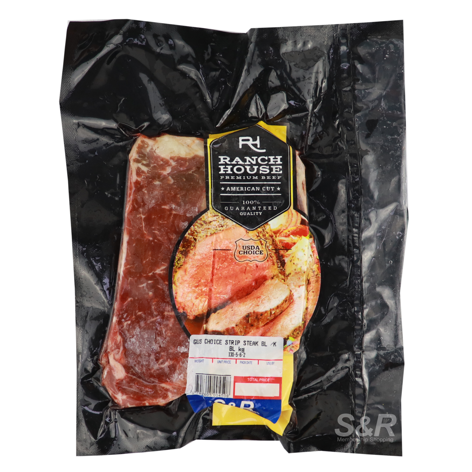 Ranch House Premium Beef American Cut US Choice Strip Steak BL approx. 500g Ranch House Premium Beef American Cut US Choice Strip Steak BL approx. 500g